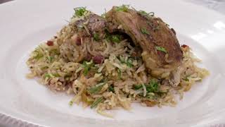 Yotam Ottolenghis Chicken recipe from Jerusalem  Chicken with caramelized onion amp cardamom rice [upl. by Anawak]