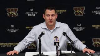 WMU Football NSD Tim Lester Presser [upl. by Assirolc]