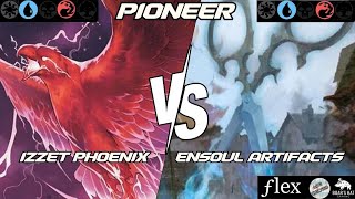 Izzet Phoenix VS Ensoul Artifacts MTG Pioneer [upl. by Nirred408]