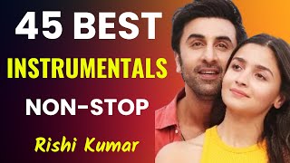 Instrumental Hindi Songs  Bollywood Piano Music  Arijit Singh Jubin Nautiyal  Math  Study [upl. by Anatolio]