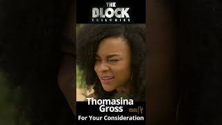 The Block Trilogies Thomasina Gross fyc foryourconsideration emmy2024 [upl. by Rennob]