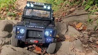 BRX02 Defender SVX mountain trailing [upl. by Renba]