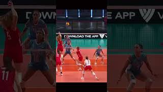 Nice and easy volleyball volleyballworld epicvolleyball volley slovenia poland sports [upl. by Krusche628]