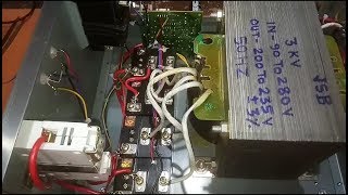 3000Watt 3KVA High Cut And Time Delay Stabilizer Assembly YT 94 [upl. by Fleisig]