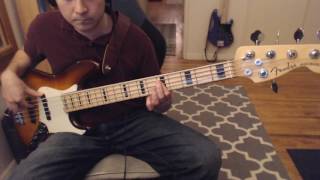 Over At The Frankenstein Place Rocky Horror Show Original Roxy Cast bass cover [upl. by Hpejsoj]