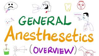 General Anesthetics Overview  Anesthesiology [upl. by Nelon]