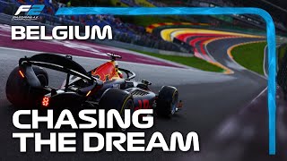 Chasing The Dream Threes A Crowd  Behind The Scenes F2  2024 Belgian Grand Prix [upl. by Eiryt]