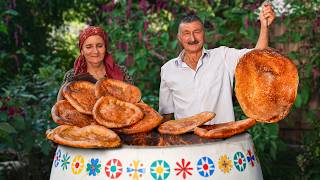 Full Process of Wheat Flour Making in Azerbaijan  From Milling at the Mill to Warm and Crispy Bread [upl. by Marmaduke]