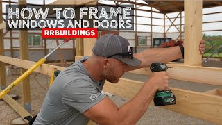 How to Frame Windows and Doors [upl. by Allemat]