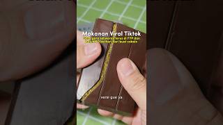 Makanan yang lagi viral di Tiktok 😋 bobyliecious chocolate kuliner viral risol cheesecake [upl. by Lekim623]