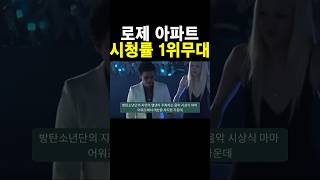 로제 아파트 마마 무대 로제 리사 제니 블핑 걸그룹 블랙핑크 해외반응 아파트 쇼츠 [upl. by Nylasoj]