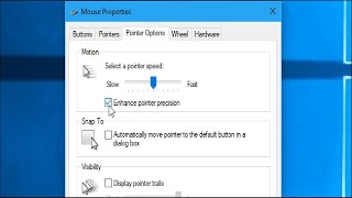 What Is “Enhance Pointer Precision” in Windows [upl. by Madeline]