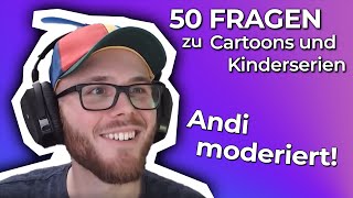 Eine ZEITREISE in vergangene KINDERTAGE  50 Fragen zu Cartoons und Kinderserien [upl. by Sixela]