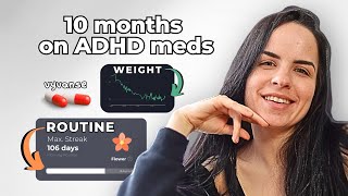 How ADHD Medication Changed My Life 10 Months on Vyvanse Elvanse [upl. by Emyaj]