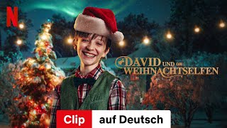 David und die Weihnachtselfen Clip  Trailer auf Deutsch  Netflix [upl. by Sorips]