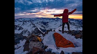 ¿Vivacs invernales en cimas Todo el material y consejos [upl. by Malva]