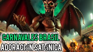 Carnaval de Brasil 2024 💥 rindió homenaje a satanás [upl. by Lawlor]