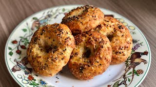 Onion Bagel  Easy Recipe [upl. by Drageruaeb]