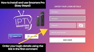 How to download and use IPTV Smarters Pro on Firestick  Easy steps 2024 [upl. by Fayre]