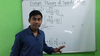 Debyes Theory of Specific Heat [upl. by Eberto]