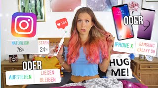 INSTAGRAM BESTIMMT MEINE MORGEN ROUTINE 😱📸 ZUSCHAUER bestimmen mein LEBEN [upl. by Donelson]