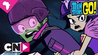 Teen Titans Go  The Night Begins To Shine 2 Game On  Cartoon Network Africa [upl. by Ahsirak]