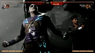 Mortal Kombat 1 2023 Quan Chi amp Mavado Kameo Fatal Blow [upl. by Nitsreik245]