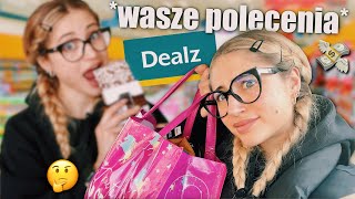 DUŻY HAUL Z DEALZ🛍 wasze polecajki i dużo jedzenia [upl. by Livia531]