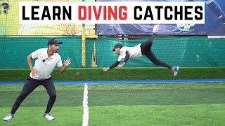 Dive fielding Catch Drills amp techniques cricketmastery [upl. by Nameloc]