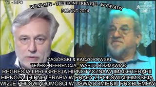 REGRESJA I PROGRESJA HIPNOTYCZNA W IMAGOTERAPII WIZJE PODŚWIADOMOSCI W UŚWIADOMIENIU PROBLEMÓW [upl. by Aleina]