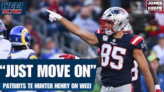 Why Patriots TE Hunter Henry Believes in the team and Drake Maye Full Interview [upl. by Hulbert]