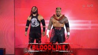 The Bloodline Entrance  WWE SmackDown September 27 2024 [upl. by Burbank756]