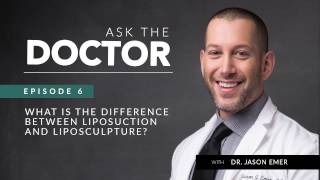 Liposculpture vs Liposuction  What is the Difference  Ask the Doctor [upl. by Adlay]