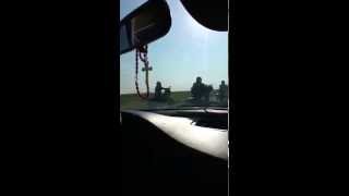 Window gets smashed by the Hells Angels [upl. by Eirac103]