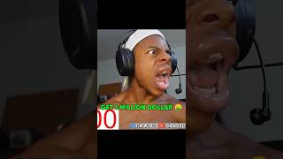 ISHOWSPEED Get One Million Dollar Donation🤑🥳 trending fyp viral shorts [upl. by Darlleen]