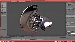 Model A Sphericon Pendant In Blender 276 Part 1  Tutorial [upl. by Arnuad851]