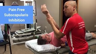 Pain Free Subscapularis Inhibition  Improve Shoulder Overhead Mobility [upl. by Grimes305]