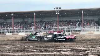 2024 Deschutes County Fair Demolition Derby  Heat 1 [upl. by Ojiram]