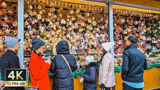 Vienna Christmas Market 4K Rathausplatz Day Walking Tour 2023 [upl. by Bathsheeb583]