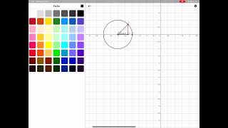 161 Der Einheitskreis und die Sinusfunktion GeoGebra [upl. by Elise]