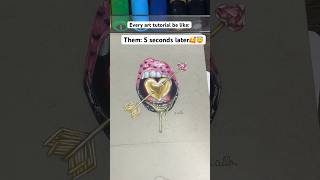 ✋🤩😭 oddly satisfying Art tutorials be like shorts youtube tiktok [upl. by Parlin364]