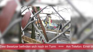 Letzter Widerstand Zwei Aktivisten im Turm der Luftschlossfabrik [upl. by Emeric]