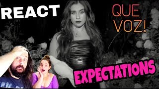 REAGINDO LAUREN JAUREGUI  EXPECTATIONS OFFICIAL VIDEO REACT [upl. by Shiekh]