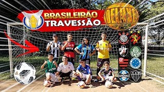 CAMPEONATO BRASILEIRO DO TRAVESSÃO 2018 MAIOR DESAFIO DE FUTEBOL DO YOUTUBE  QUARTAS DE FINAL 01 [upl. by Eetnod]