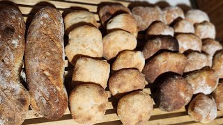 431plautdietsch Ciabatta Brotjges italianeschet Brot [upl. by Kayne]