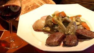 Recette  magret de canard et légumes primeurs  Météo à la carte [upl. by Tresa]