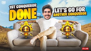 First Conqueror Done Lets Go For 2nd Conq  FM NASIR IS LIVE  PUBG MOBILE [upl. by Jeuz45]