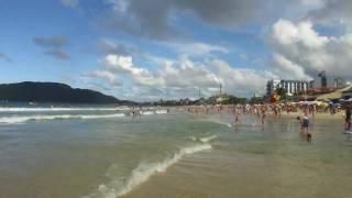 Praia Dos Ingleses Florianópolis Brazil in HD [upl. by Orme761]