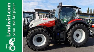 Steyr Expert CVT 4140  landwirtcom [upl. by Jer]