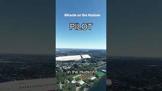 Miracle on the Hudson US Airways 1549 shorts sully aviation flightsimulator [upl. by Crysta]